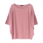 【アクアガレージ/aquagarage】のひんやり涼感のスリットスリーブトップス 人気、トレンドファッション・服の通販 founy(ファニー) ファッション Fashion レディースファッション Fashion for Women トップス・カットソー Cut & Sew Tops シャツ・ブラウス・オフィスカジュアル Elegant Blouses & Button-Ups ロングTシャツ・Tシャツ Longline T-Shirts & Tees カットソー・ベーシックTシャツ Cut-and-Sewn Tops / Stretch Tees & Basics 送料無料 Free Shipping カットソー Cut and Sewn Top ドレープ Drape, Draping Fabric プチプライス・低価格 Affordable / Budget Price ルーズ Loose, Oversized thumbnail ピンク|ID: prp329100003786009 ipo3291000000026218639