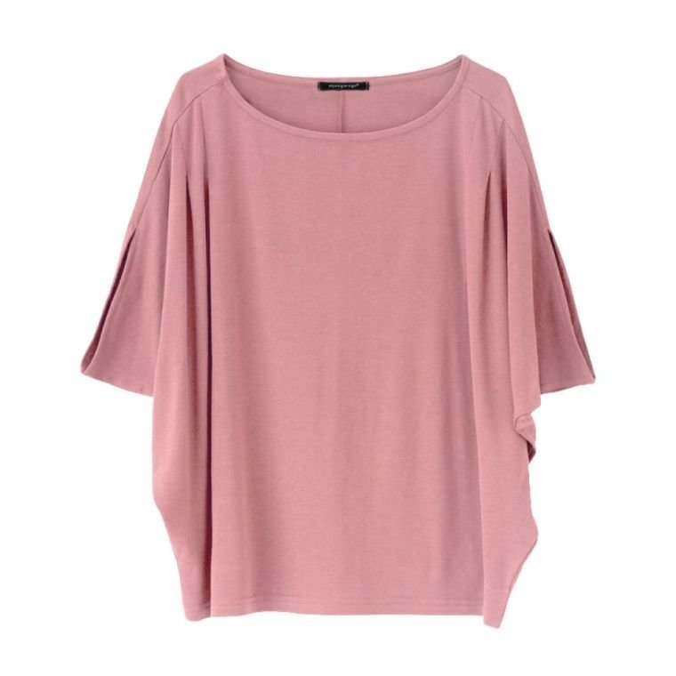 【アクアガレージ/aquagarage】のひんやり涼感のスリットスリーブトップス インテリア・キッズ・メンズ・レディースファッション・服の通販 founy(ファニー) ファッション Fashion レディースファッション Fashion for Women トップス・カットソー Cut & Sew Tops シャツ・ブラウス・オフィスカジュアル Elegant Blouses & Button-Ups ロングTシャツ・Tシャツ Longline T-Shirts & Tees カットソー・ベーシックTシャツ Cut-and-Sewn Tops / Stretch Tees & Basics 送料無料 Free Shipping カットソー Cut and Sewn Top ドレープ Drape, Draping Fabric プチプライス・低価格 Affordable / Budget Price ルーズ Loose, Oversized ピンク|ID: prp329100003786009 ipo3291000000026218639