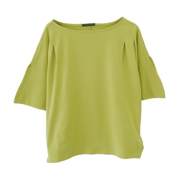 【アクアガレージ/aquagarage】のひんやり涼感のスリットスリーブトップス インテリア・キッズ・メンズ・レディースファッション・服の通販 founy(ファニー) ファッション Fashion レディースファッション Fashion for Women トップス・カットソー Cut & Sew Tops シャツ・ブラウス・オフィスカジュアル Elegant Blouses & Button-Ups ロングTシャツ・Tシャツ Longline T-Shirts & Tees カットソー・ベーシックTシャツ Cut-and-Sewn Tops / Stretch Tees & Basics 送料無料 Free Shipping カットソー Cut and Sewn Top ドレープ Drape, Draping Fabric プチプライス・低価格 Affordable / Budget Price ルーズ Loose, Oversized グリーン|ID: prp329100003786009 ipo3291000000027515812