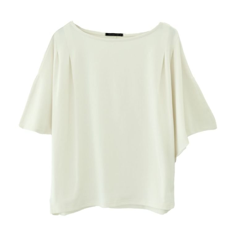 【アクアガレージ/aquagarage】のひんやり涼感のスリットスリーブトップス インテリア・キッズ・メンズ・レディースファッション・服の通販 founy(ファニー) ファッション Fashion レディースファッション Fashion for Women トップス・カットソー Cut & Sew Tops シャツ・ブラウス・オフィスカジュアル Elegant Blouses & Button-Ups ロングTシャツ・Tシャツ Longline T-Shirts & Tees カットソー・ベーシックTシャツ Cut-and-Sewn Tops / Stretch Tees & Basics 送料無料 Free Shipping カットソー Cut and Sewn Top ドレープ Drape, Draping Fabric プチプライス・低価格 Affordable / Budget Price ルーズ Loose, Oversized アイボリー|ID: prp329100003786009 ipo3291000000027515814