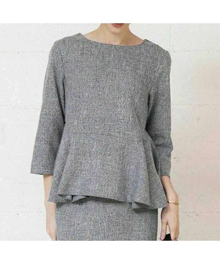 【アクアガレージ/aquagarage】の【セットアップ可】ツイードペプラムトップス 人気、トレンドファッション・服の通販 founy(ファニー) ファッション Fashion レディースファッション Fashion for Women トップス・カットソー Cut & Sew Tops シャツ・ブラウス・オフィスカジュアル Elegant Blouses & Button-Ups セットアップ Matching Sets レディーストップス・ブラウス Tops & Blouses / Assorted Women's Tops セットアップ Set-Up, Coordinated Outfit セレモニー Ceremony プチプライス・低価格 Affordable / Budget Price other-1|ID: prp329100003786045 ipo3291000000035838269