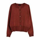 【アクアガレージ/aquagarage】のニットアンサンブル|コンパクトシルエット×着回し自在|季節問わず活躍の2点セット| ボルドー|ID: prp329100003786049 ipo3291000000030565841