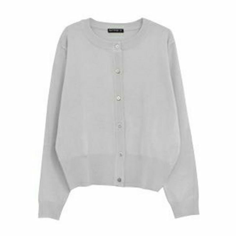 【アクアガレージ/aquagarage】のニットアンサンブル|コンパクトシルエット×着回し自在|季節問わず活躍の2点セット| インテリア・キッズ・メンズ・レディースファッション・服の通販 founy(ファニー) 　ファッション　Fashion　レディースファッション　Ladies' Fashion Online　トップス・カットソー　Tops/Tshirt　ニット　Knit Tops　カーディガン　Cardigans　アンサンブル　Knit Ensemble　送料無料　Free Shipping　アンサンブル　Ensemble　カーディガン　Cardigan　コンパクト　Compact　プチプライス・低価格　Affordable　グレー|ID: prp329100003786049 ipo3291000000030565844