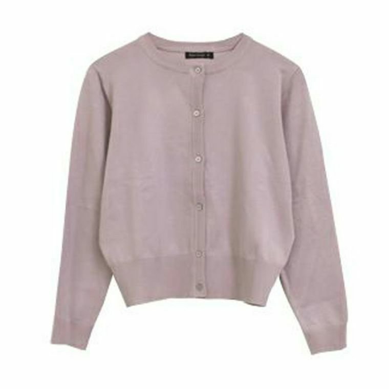 【アクアガレージ/aquagarage】のニットアンサンブル|コンパクトシルエット×着回し自在|季節問わず活躍の2点セット| インテリア・キッズ・メンズ・レディースファッション・服の通販 founy(ファニー) 　ファッション　Fashion　レディースファッション　Ladies' Fashion Online　トップス・カットソー　Tops/Tshirt　ニット　Knit Tops　カーディガン　Cardigans　アンサンブル　Knit Ensemble　送料無料　Free Shipping　アンサンブル　Ensemble　カーディガン　Cardigan　コンパクト　Compact　プチプライス・低価格　Affordable　スモーキーパープル|ID: prp329100003786049 ipo3291000000030565846