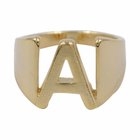 【アクアガレージ/aquagarage】の【最終値下げ価格】イニシャルリング Aゴールド|ID: prp329100003786071 ipo3291000000029132501