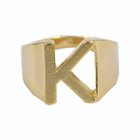 【アクアガレージ/aquagarage】の【最終値下げ価格】イニシャルリング Kゴールド|ID: prp329100003786071 ipo3291000000029132504
