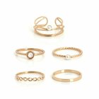 【アクアガレージ/aquagarage】の【999円祭り】パールリング5個セット ゴールド|ID: prp329100003786092 ipo3291000000033064488