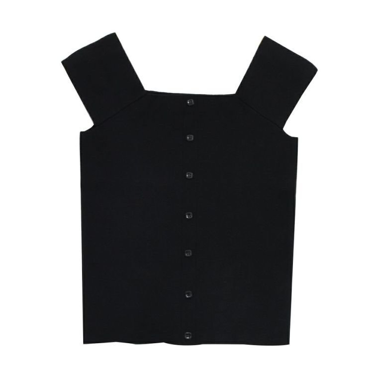 【アクアガレージ/aquagarage】のスクエアカットニットタンクトップ インテリア・キッズ・メンズ・レディースファッション・服の通販 founy(ファニー) ファッション Fashion レディースファッション Fashion for Women トップス・カットソー Cut & Sew Tops ニット Knit Tops & Sweaters 送料無料 Free Shipping インナー Innerwear シンプル Simple, Minimal セーター Sweater, Knitwear タンク Tank Top, Sleeveless Top デコルテ Décolleté, Neckline プチプライス・低価格 Affordable / Budget Price ブラック|ID: prp329100003786139 ipo3291000000024911377