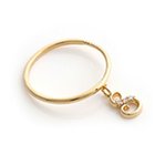 【アクアガレージ/aquagarage】の【999円祭り】ジルコニアが煌めくイニシャルリング Sゴールド|ID: prp329100003786150 ipo3291000000024911412