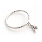 【アクアガレージ/aquagarage】の【999円祭り】ジルコニアが煌めくイニシャルリング Aシルバー|ID: prp329100003786150 ipo3291000000024911415