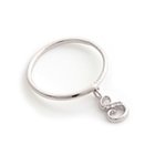 【アクアガレージ/aquagarage】の【999円祭り】ジルコニアが煌めくイニシャルリング Sシルバー|ID: prp329100003786150 ipo3291000000024911421