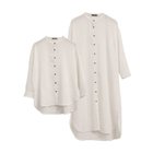 【アクアガレージ/aquagarage】の【最終値下げ価格】選べる2丈 バンドカラーロングシャツ アイボリー|ID: prp329100003786184 ipo3291000000024911546