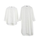 【アクアガレージ/aquagarage】の【最終値下げ価格】選べる2丈 バンドカラーロングシャツ ホワイト|ID: prp329100003786184 ipo3291000000024911548