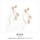 【アクアガレージ/aquagarage】のビジューウェーブピアス&イヤリング ホワイト|ID: prp329100003786205 ipo3291000000030586278