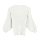 【アクアガレージ/aquagarage】のぽわん袖ニットトップス 人気、トレンドファッション・服の通販 founy(ファニー) ファッション Fashion レディースファッション Fashion for Women トップス・カットソー Cut & Sew Tops ニット Knit Tops & Sweaters ショルダー Shoulder, Shoulder Strap セーター Sweater, Knitwear ドロップ Drop Shoulder, Dropped Style プチプライス・低価格 Affordable / Budget Price thumbnail ホワイト|ID: prp329100003786218 ipo3291000000024911646