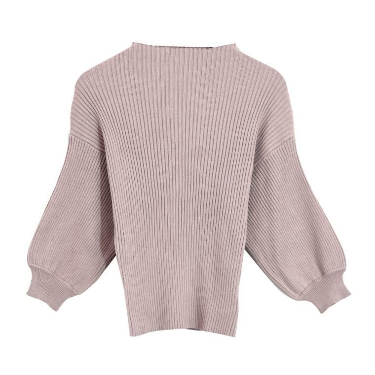 【アクアガレージ/aquagarage】のぽわん袖ニットトップス インテリア・キッズ・メンズ・レディースファッション・服の通販 founy(ファニー) 　ファッション　Fashion　レディースファッション　Fashion for Women　トップス・カットソー　Cut & Sew Tops　ニット　Knit Tops & Sweaters　ショルダー　Shoulder, Shoulder Strap　セーター　Sweater, Knitwear　ドロップ　Drop Shoulder, Dropped Style　プチプライス・低価格　Affordable / Budget Price　ピンクパープル|ID: prp329100003786218 ipo3291000000024911647