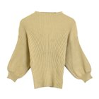 【アクアガレージ/aquagarage】のぽわん袖ニットトップス 人気、トレンドファッション・服の通販 founy(ファニー) ファッション Fashion レディースファッション Fashion for Women トップス・カットソー Cut & Sew Tops ニット Knit Tops & Sweaters ショルダー Shoulder, Shoulder Strap セーター Sweater, Knitwear ドロップ Drop Shoulder, Dropped Style プチプライス・低価格 Affordable / Budget Price thumbnail ベージュ|ID: prp329100003786218 ipo3291000000024911648