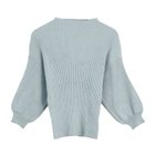 【アクアガレージ/aquagarage】のぽわん袖ニットトップス 人気、トレンドファッション・服の通販 founy(ファニー) ファッション Fashion レディースファッション Fashion for Women トップス・カットソー Cut & Sew Tops ニット Knit Tops & Sweaters ショルダー Shoulder, Shoulder Strap セーター Sweater, Knitwear ドロップ Drop Shoulder, Dropped Style プチプライス・低価格 Affordable / Budget Price thumbnail ペールブルー|ID: prp329100003786218 ipo3291000000024911649