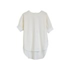 【アクアガレージ/aquagarage】のバックヘンリーネックTシャツ ホワイト|ID: prp329100003786304 ipo3291000000024911879