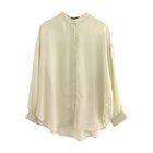 【アクアガレージ/aquagarage】のバンドカラーロングシアーシャツ 人気、トレンドファッション・服の通販 founy(ファニー) ファッション Fashion レディースファッション Fashion for Women トップス・カットソー Cut & Sew Tops シャツ・ブラウス・オフィスカジュアル Elegant Blouses & Button-Ups 送料無料 Free Shipping シフォン Chiffon, Lightweight Fabric シンプル Simple, Minimal ビッグ Big, Oversized フロント Front, Front Design プチプライス・低価格 Affordable / Budget Price thumbnail イエロー|ID: prp329100003786315 ipo3291000000024911911