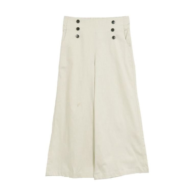 【アクアガレージ/aquagarage】のフロントボタンワイドパンツ インテリア・キッズ・メンズ・レディースファッション・服の通販 founy(ファニー) 　ファッション　Fashion　レディースファッション　Fashion for Women　パンツ　Pants & Trousers　送料無料　Free Shipping　スタイリッシュ　Stylish, Fashionable　フロント　Front, Front Design　プチプライス・低価格　Affordable / Budget Price　ワイド　Wide, Wide Fit　エクリュ|ID: prp329100003786327 ipo3291000000024911966