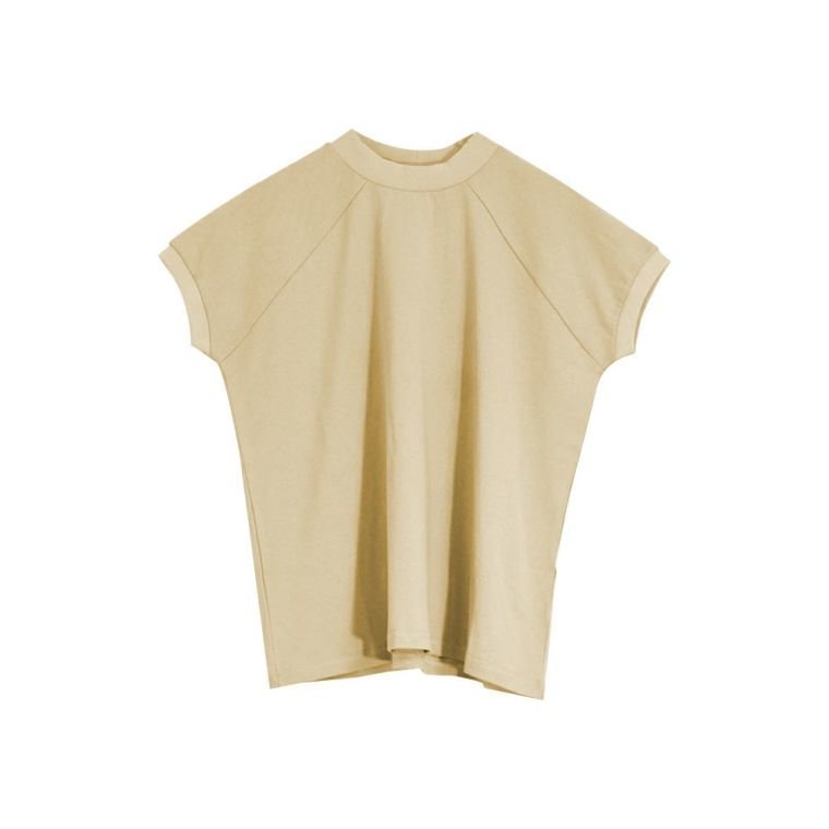 【アクアガレージ/aquagarage】のモックネックTシャツ インテリア・キッズ・メンズ・レディースファッション・服の通販 founy(ファニー) ファッション Fashion レディースファッション Fashion for Women トップス・カットソー Cut & Sew Tops シャツ・ブラウス・オフィスカジュアル Elegant Blouses & Button-Ups ロングTシャツ・Tシャツ Longline T-Shirts & Tees カットソー・ベーシックTシャツ Cut-and-Sewn Tops / Stretch Tees & Basics 送料無料 Free Shipping お家時間・ステイホーム Stay Home / At Home カットソー Cut and Sewn Top スリーブ Sleeve, Long Sleeve / Short Sleeve フィット Fit, Slim Fit フレンチ French, French Style プチプライス・低価格 Affordable / Budget Price モックネック Mock Neck, Short Turtleneck ベージュ|ID: prp329100003786345 ipo3291000000024912030