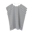 【アクアガレージ/aquagarage】のモックネックTシャツ 人気、トレンドファッション・服の通販 founy(ファニー) ファッション Fashion レディースファッション Fashion for Women トップス・カットソー Cut & Sew Tops シャツ・ブラウス・オフィスカジュアル Elegant Blouses & Button-Ups ロングTシャツ・Tシャツ Longline T-Shirts & Tees カットソー・ベーシックTシャツ Cut-and-Sewn Tops / Stretch Tees & Basics 送料無料 Free Shipping お家時間・ステイホーム Stay Home / At Home カットソー Cut and Sewn Top スリーブ Sleeve, Long Sleeve / Short Sleeve フィット Fit, Slim Fit フレンチ French, French Style プチプライス・低価格 Affordable / Budget Price モックネック Mock Neck, Short Turtleneck thumbnail ボーダー×ホワイト|ID: prp329100003786345 ipo3291000000026270026