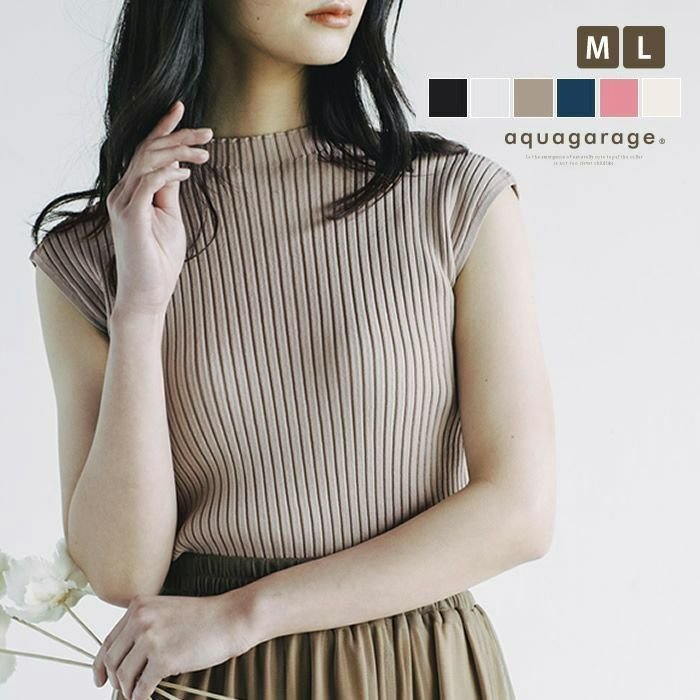 【アクアガレージ/aquagarage】のサマーニットトップス 人気、トレンドファッション・服の通販 founy(ファニー) 　ファッション　Fashion　レディースファッション　Fashion for Women　トップス・カットソー　Cut & Sew Tops　ニット　Knit Tops & Sweaters　送料無料　Free Shipping　クラシカル　Classical, Vintage-Inspired　コンパクト　Compact, Small Size　セーター　Sweater, Knitwear　プチプライス・低価格　Affordable / Budget Price　エレガント 上品　Elegant　 other-1|ID: prp329100003786372 ipo3291000000035647236