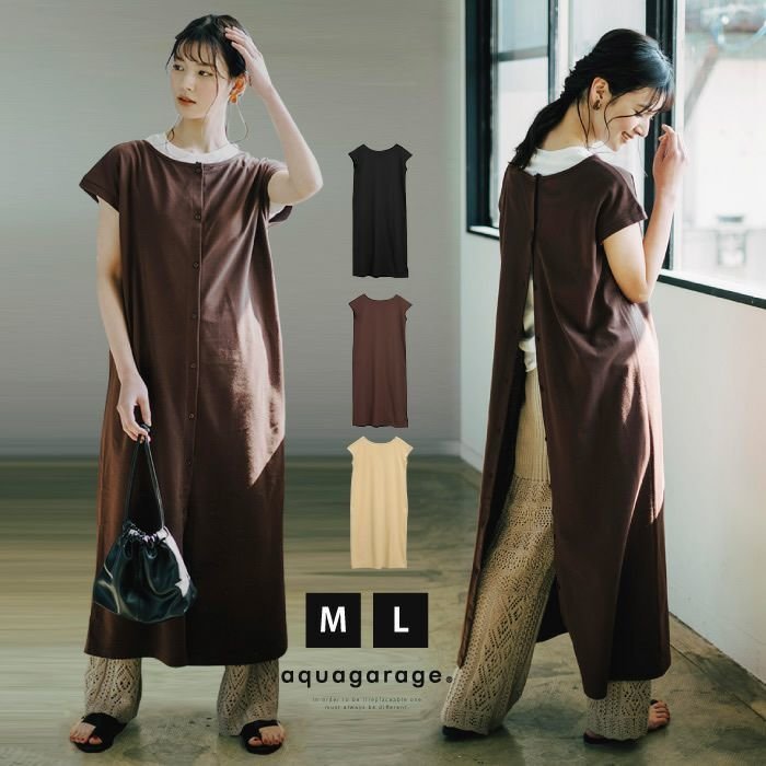 【アクアガレージ/aquagarage】の【999円祭り】3wayワンピース 人気、トレンドファッション・服の通販 founy(ファニー) 　ファッション　Fashion　レディースファッション　Fashion for Women　ワンピース　Dresses　フォルム　Silhouette, Form　プチプライス・低価格　Affordable / Budget Price　ポロシャツ　Polo Shirt, Collared Tee　マキシ　Maxi, Full Length　ロング　Long, Long-Length　洗える　Machine Washable　 other-1|ID: prp329100003786378 ipo3291000000034094177