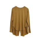 【アクアガレージ/aquagarage】の【最終値下げ価格】バックスリットラウンドヘムカットソー キャメル|ID: prp329100003786382 ipo3291000000033317964