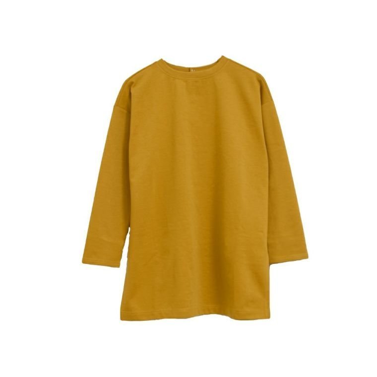 【アクアガレージ/aquagarage】の【最終値下げ価格】ロング丈 カットソー インテリア・キッズ・メンズ・レディースファッション・服の通販 founy(ファニー) 　ファッション　Fashion　レディースファッション　Fashion for Women　トップス・カットソー　Cut & Sew Tops　シャツ・ブラウス・オフィスカジュアル　Elegant Blouses & Button-Ups　ロングTシャツ・Tシャツ　Longline T-Shirts & Tees　カットソー・ベーシックTシャツ　Cut-and-Sewn Tops / Stretch Tees & Basics　カットソー　Cut and Sewn Top　チュニック　Tunic, Long Top　プチプライス・低価格　Affordable / Budget Price　リラックス　Relax, Relaxed Fit　ロング　Long, Long-Length　ゴールデンブラウン|ID: prp329100003786461 ipo3291000000033317437