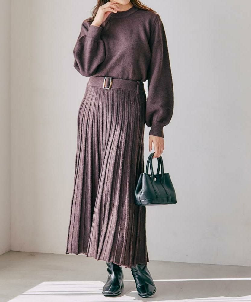 【アクアガレージ/aquagarage】のベルト付きニットセットアップ 人気、トレンドファッション・服の通販 founy(ファニー) ファッション Fashion レディースファッション Fashion for Women トップス・カットソー Cut & Sew Tops ニット Knit Tops & Sweaters セットアップ Matching Sets レディーストップス・ブラウス Tops & Blouses / Assorted Women's Tops ベルト&ウエストマーク Belts & Waist Accessories シンプル Simple, Minimal ストライプ Stripe, Striped Pattern ストレッチ Stretch, Stretchy Fabric スリーブ Sleeve, Long Sleeve / Short Sleeve セットアップ Set-Up, Coordinated Outfit セーター Sweater, Knitwear バランス Balance, Style Balance ボトム Bottoms, Lower Wear ポケット Pocket, Pocket Detail 送料無料 Free Shipping プチプライス・低価格 Affordable / Budget Price other-1|ID: prp329100003786464 ipo3291000000035836105