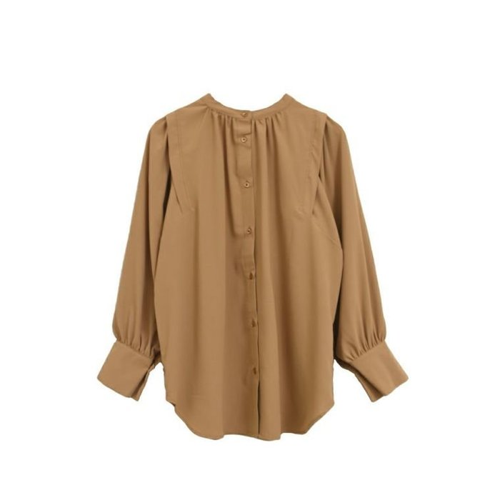 【アクアガレージ/aquagarage】の【最終値下げ価格】バンドカラーギャザーブラウス インテリア・キッズ・メンズ・レディースファッション・服の通販 founy(ファニー) https://founy.com/ ファッション Fashion レディースファッション Fashion for Women トップス・カットソー Cut & Sew Tops シャツ・ブラウス・オフィスカジュアル Elegant Blouses & Button-Ups ギャザー Gathered, Ruffled プチプライス・低価格 Affordable / Budget Price |ID: prp329100003786465 ipo3291000000033317456