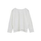 【アクアガレージ/aquagarage】の【最終値下げ価格】後ろVネックドルマンカットソー ホワイト|ID: prp329100003786467 ipo3291000000033317472
