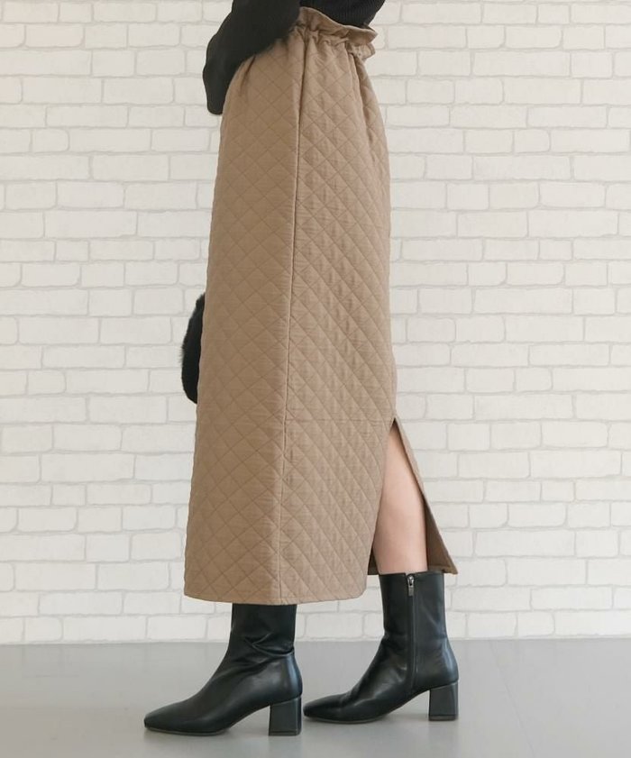 【アクアガレージ/aquagarage】のナイロンキルトタイトスカート 春 インテリア・キッズ・メンズ・レディースファッション・服の通販 founy(ファニー) https://founy.com/ ファッション Fashion レディースファッション Fashion for Women スカート Skirts コンパクト Compact, Small Size プチプライス・低価格 Affordable / Budget Price マキシ Maxi, Full Length ロング Long, Long-Length 冬 Winter / This Winter 春 Spring 秋 Autumn |ID: prp329100003786484 ipo3291000000036297132