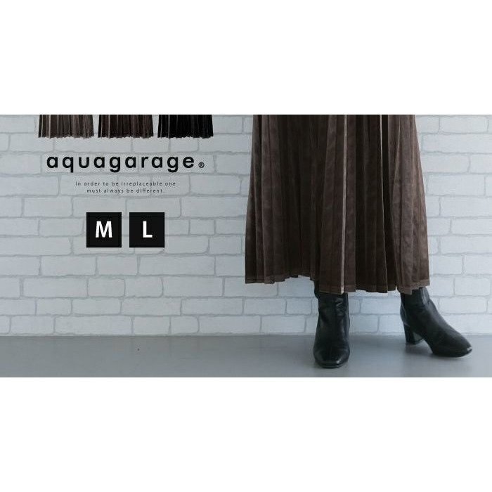 【アクアガレージ/aquagarage】の【最終値下げ価格】ベロアアコーディオンプリーツスカート インテリア・キッズ・メンズ・レディースファッション・服の通販 founy(ファニー) https://founy.com/ ファッション Fashion レディースファッション Fashion for Women スカート Skirts プリーツスカート / 上品フェミニンスタイル Pleated Skirts ストレッチ Stretch, Stretchy Fabric プチプライス・低価格 Affordable / Budget Price マキシ Maxi, Full Length ロング Long, Long-Length 楽ちん Easy Fit, Comfortable |ID: prp329100003786512 ipo3291000000034105873