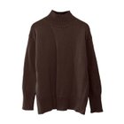 【アクアガレージ/aquagarage】の【最終値下げ価格】フロントスリットハイネックニット モカ|ID: prp329100003786513 ipo3291000000033318466