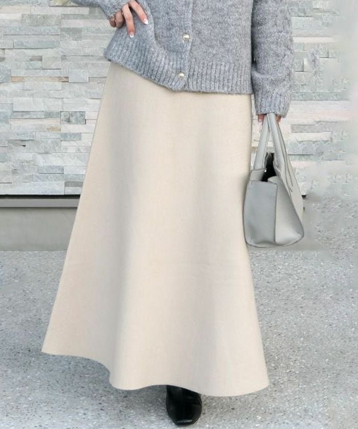 【アクアガレージ/aquagarage】の【セットアップ可】フレアニットスカート インテリア・キッズ・メンズ・レディースファッション・服の通販 founy(ファニー) https://founy.com/ ファッション Fashion レディースファッション Fashion for Women セットアップ Matching Sets スカート・ミニ/ミディ/マキシ Skirts / Mini, Midi & Maxi Skirts 送料無料 Free Shipping セットアップ Set-Up, Coordinated Outfit プチプライス・低価格 Affordable / Budget Price マキシ Maxi, Full Length ロング Long, Long-Length 冬 Winter / This Winter 秋 Autumn |ID: prp329100003786545 ipo3291000000035840196