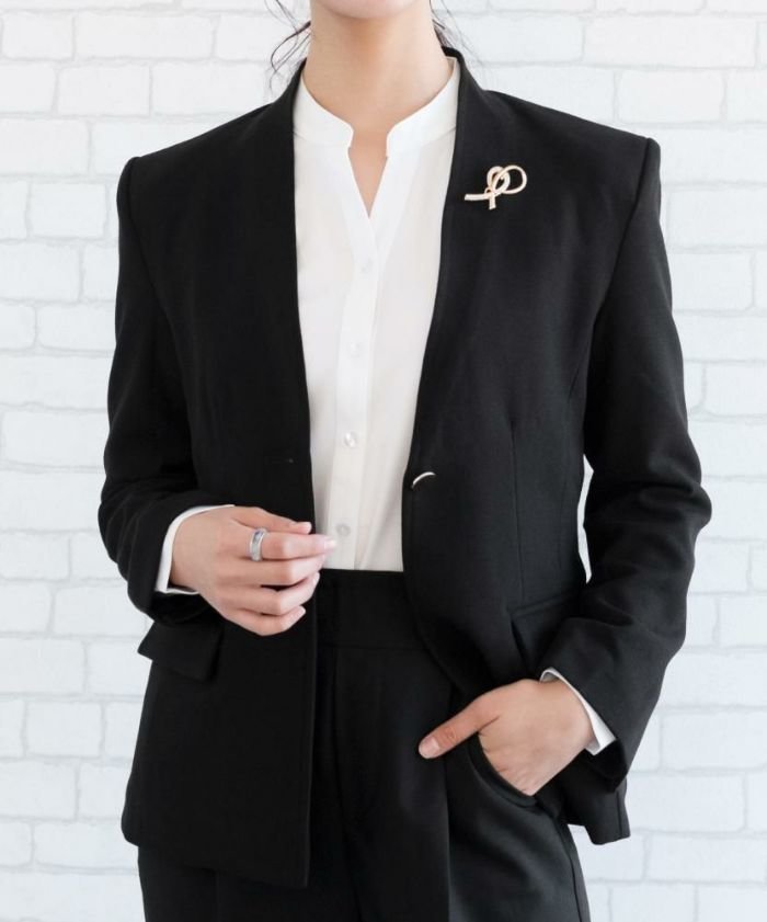 【アクアガレージ/aquagarage】の【最終値下げ価格】【セットアップ可】ノーカラージャケット 春 人気、トレンドファッション・服の通販 founy(ファニー) 　ファッション　Fashion　レディースファッション　Fashion for Women　アウター　Coat / Outerwear Collection　レディースジャケット・軽アウター　Jackets　ノーカラージャケット / シンプル上品コーデ　Collarless Jackets　シンプル　Simple, Minimal　ジャケット　Jacket, Outerwear　セットアップ　Set-Up, Coordinated Outfit　プチプライス・低価格　Affordable / Budget Price　ペンシル　Pencil, Pencil Skirt　冬　Winter / This Winter　春　Spring　秋　Autumn　長袖　Long Sleeve, Full Sleeve　 other-1|ID: prp329100003786564 ipo3291000000035646954