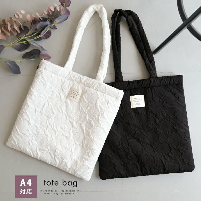 【アクアガレージ/aquagarage】の【最終値下げ価格】パフィーフラワージャガードスクエアトート インテリア・キッズ・メンズ・レディースファッション・服の通販 founy(ファニー) https://founy.com/ ファッション Fashion レディースファッション Fashion for Women バッグ Bags シンプル Simple, Minimal プチプライス・低価格 Affordable / Budget Price |ID: prp329100003786565 ipo3291000000034094317