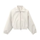 【アクアガレージ/aquagarage】の【最終値下げ価格】ショート丈フェイクレザージャケット アイボリー|ID: prp329100003829325 ipo3291000000033318211
