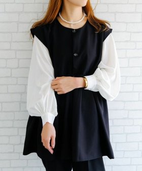 【アクアガレージ/aquagarage】の【セットアップ可】ウエストフレアボタンベスト 人気、トレンドファッション・服の通販 founy(ファニー) ファッション Fashion レディースファッション Fashion for Women アウター Coat / Outerwear Collection トップス・カットソー Cut & Sew Tops ベスト&ジレ / 重ね着スタイル Vests & Gilets 送料無料 Free Shipping セットアップ Set-Up, Coordinated Outfit セレモニー Ceremony プチプライス・低価格 Affordable / Budget Price ベスト Vest, Waistcoat ロング Long, Long-Length |ID:prp329100003865314