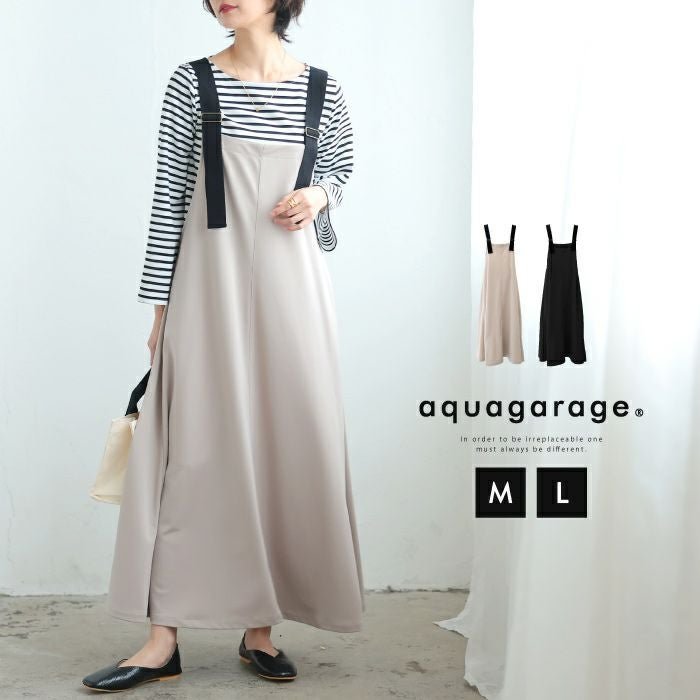 【アクアガレージ/aquagarage】のカットツイルジャンパースカート 人気、トレンドファッション・服の通販 founy(ファニー) 　ファッション　Fashion　レディースファッション　Fashion for Women　スカート　Skirts　送料無料　Free Shipping　シンプル　Simple, Minimal　プチプライス・低価格　Affordable / Budget Price　冬　Winter / This Winter　夏　Summer　春　Spring　秋　Autumn　 other-1|ID: prp329100003891524 ipo3291000000036073463