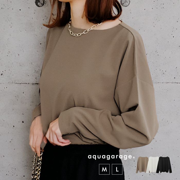 【アクアガレージ/aquagarage】のボートネックボックスTシャツ 人気、トレンドファッション・服の通販 founy(ファニー) ファッション Fashion レディースファッション Fashion for Women トップス・カットソー Cut & Sew Tops シャツ・ブラウス・オフィスカジュアル Elegant Blouses & Button-Ups ロングTシャツ・Tシャツ Longline T-Shirts & Tees カットソー・ベーシックTシャツ Cut-and-Sewn Tops / Stretch Tees & Basics 送料無料 Free Shipping カットソー Cut and Sewn Top ショルダー Shoulder, Shoulder Strap ドロップ Drop Shoulder, Dropped Style プチプライス・低価格 Affordable / Budget Price ボックス Boxy, Box Shape ボトム Bottoms, Lower Wear 夏 Summer 春 Spring 秋 Autumn other-1|ID: prp329100003898064 ipo3291000000034106520