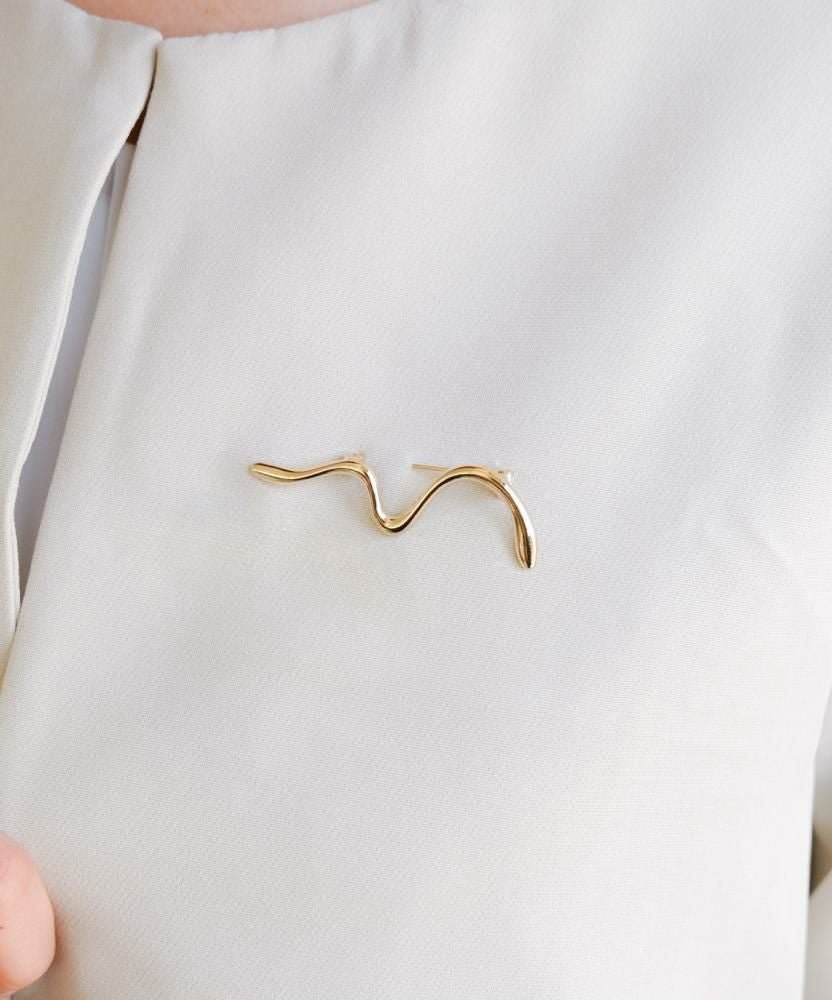 【アクアガレージ/aquagarage】のウェーブラインブローチ 人気、トレンドファッション・服の通販 founy(ファニー) 　ファッション　Fashion　レディースファッション　Fashion for Women　送料無料　Free Shipping　アクセサリー　Fashion Accessories　シンプル　Simple, Minimal　セレモニー　Ceremony　トレンド　Trend, Trending Now　ブローチ　Brooch, Pin Brooch　プチプライス・低価格　Affordable / Budget Price　 other-1|ID: prp329100003917831 ipo3291000000036073298