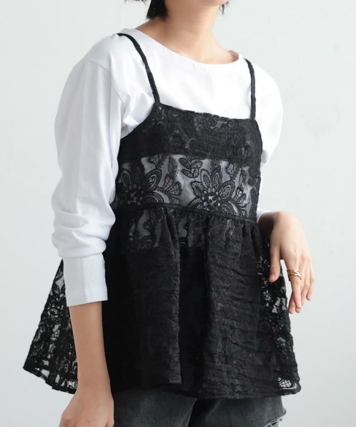 【アクアガレージ/aquagarage】の総レースペプラムビスチェ 人気、トレンドファッション・服の通販 founy(ファニー) 　ファッション　Fashion　レディースファッション　Fashion for Women　トップス・カットソー　Cut & Sew Tops　ビスチェ　Bustiers & Corset Tops / Layered Bustier Style　送料無料　Free Shipping　プチプライス・低価格　Affordable / Budget Price　レース　Lace, Lace Fabric　ワイド　Wide, Wide Fit　 other-1|ID: prp329100003924448 ipo3291000000035647080