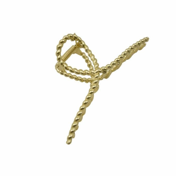 【アクアガレージ/aquagarage】の【最終値下げ価格】ツイストメタルバンスクリップ ヘアクリップ インテリア・キッズ・メンズ・レディースファッション・服の通販 founy(ファニー) 　ファッション　Fashion　レディースファッション　WOMEN　シュシュ / ヘアアクセ　Hair Accessories　アクセサリー　Accessories　シンプル　Simple　ツイスト　Twist　プチプライス・低価格　Affordable　メタル　Metal　ワイヤー　Wire　ゴールド|ID: prp329100003962525 ipo3291000000026118725