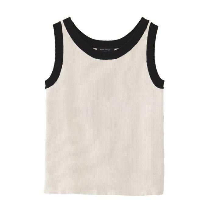 【アクアガレージ/aquagarage】の配色ニットタンクトップ インテリア・キッズ・メンズ・レディースファッション・服の通販 founy(ファニー) https://founy.com/ ファッション Fashion レディースファッション Fashion for Women トップス・カットソー Cut & Sew Tops ニット Knit Tops & Sweaters 送料無料 Free Shipping シンプル Simple, Minimal タンク Tank Top, Sleeveless Top プチプライス・低価格 Affordable / Budget Price |ID: prp329100004004427 ipo3291000000026489800