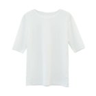 【アクアガレージ/aquagarage】のリブクルーネックTシャツ ホワイト|ID: prp329100004009644 ipo3291000000026547241