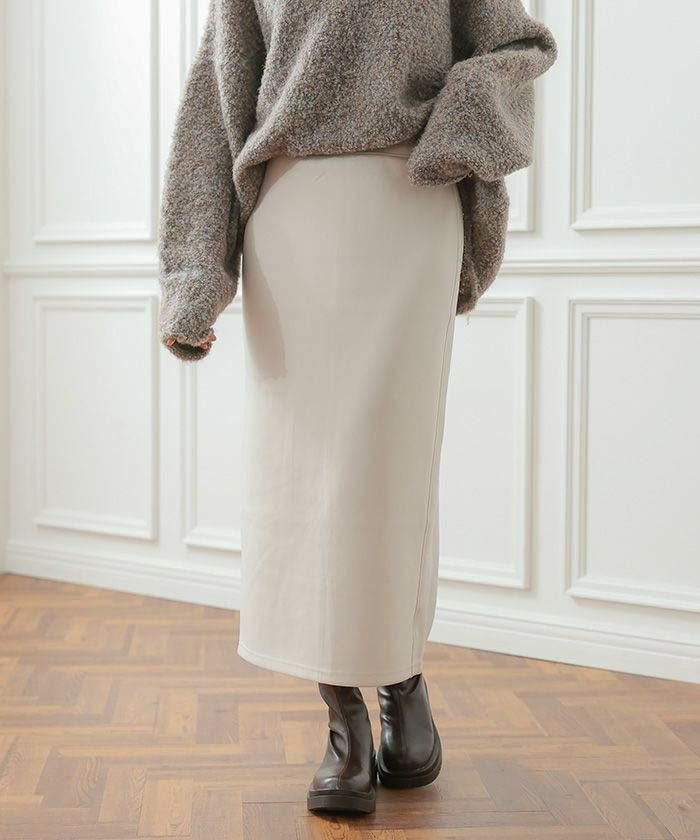 【アクアガレージ/aquagarage】のドライスウェットナローマキシスカート|細見え×快適素材で美シルエット叶う春夏秋ボトム| 人気、トレンドファッション・服の通販 founy(ファニー) 　ファッション　Fashion　レディースファッション　Fashion for Women　スカート　Skirts　春　Spring　秋　Autumn　シューズ　Shoes, Footwear　スウェット / スエット　Sweatshirt, Sweatwear　ストレート　Straight, Straight Cut　スニーカー　Sneakers, Trainers　スリット　Slit, Slit Detail　バランス　Balance, Style Balance　フィット　Fit, Slim Fit　フラット　Flat, Flat Shoes　ボトム　Bottoms, Lower Wear　マキシ　Maxi, Full Length　リラックス　Relax, Relaxed Fit　ロング　Long, Long-Length　S/S・春夏　SS, Spring/Summer, Warm Season　送料無料　Free Shipping　プチプライス・低価格　Affordable / Budget Price　夏　Summer　 other-1|ID: prp329100004010382 ipo3291000000035518778